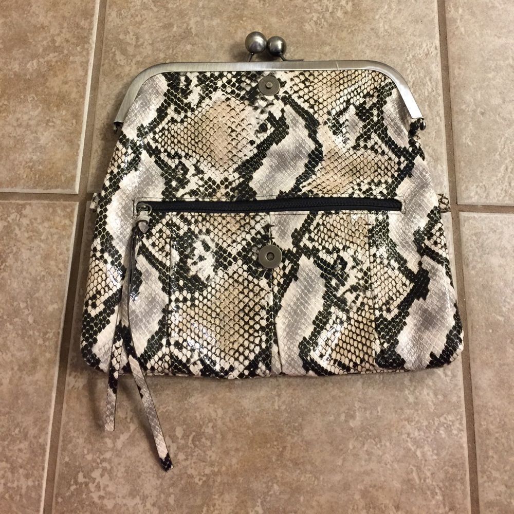 •Jessica Simpson• Faux Snakeskin Purse - Picture 3 of 5